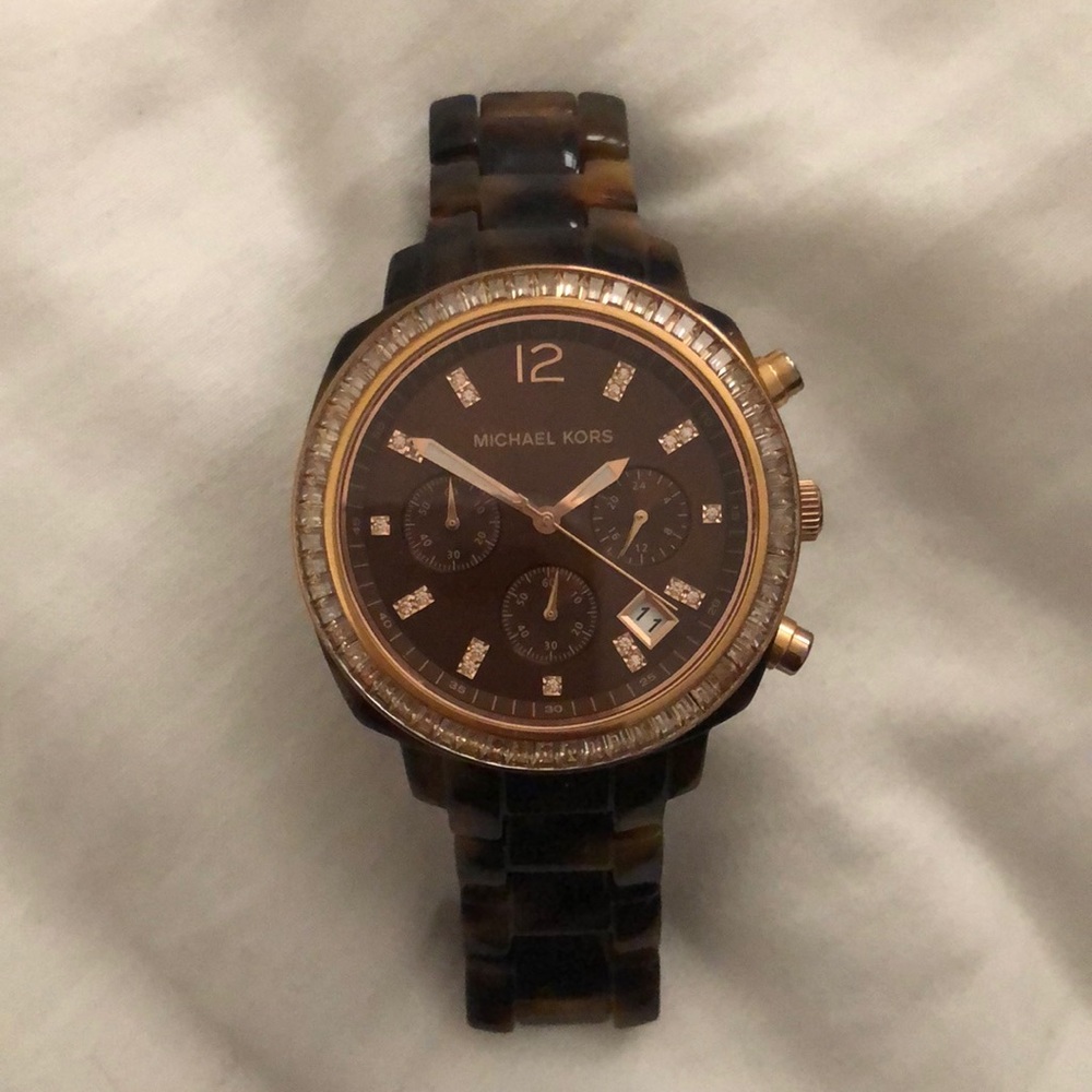 Michael Kors Tortoise watch
